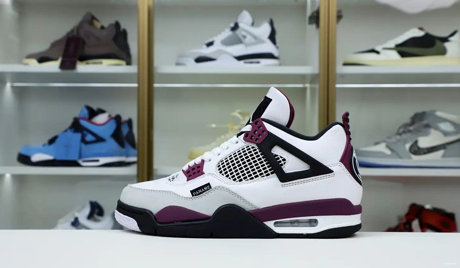 RETRO SAINT-GERMAIN AIR PARIS 4 JORDAN JORDAN 'BORDEAUX' AIR X 0703
